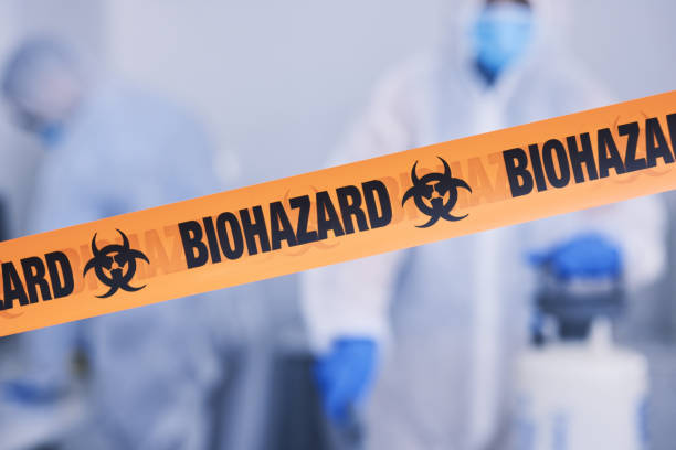 Professional Blood Cleanup technician working in Nashville, GA